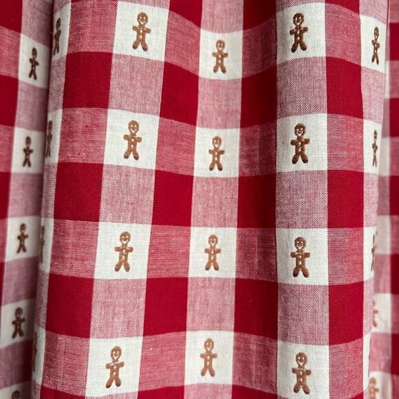 Vintage Marianna Originals Christmas dress gingerbread man - Picture 8 of 8